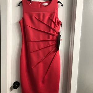 Pink Calvin Klein dress. New with tags!